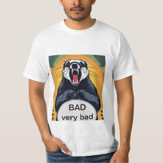 T-shirt Fierce Honey Badger