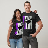 T-shirt Fierce Karate Anniversaire Colorful Black Belt Pra (Unisexe)