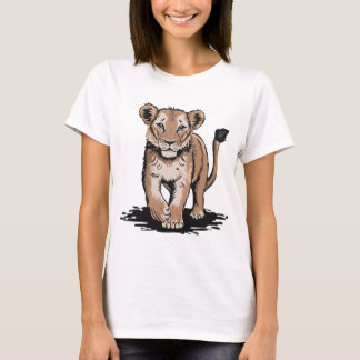 T-shirt Fierce Little Cub - Le pouvoir dans l'innocence