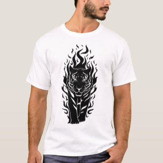T-shirt Fierce Majesty : Collection Tiger