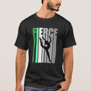T-shirt Fierce rythmique gymnastique fille artiste coéquip