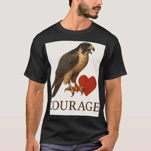 T-shirt Fierce Soul, Coeur Doux (Devant)