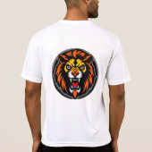 T-shirt Fierce Tête de Lion Vibrant (Dos)