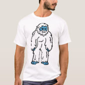 T-shirt Fierce Yeti - Bête mythique de l'Arctique (Devant)