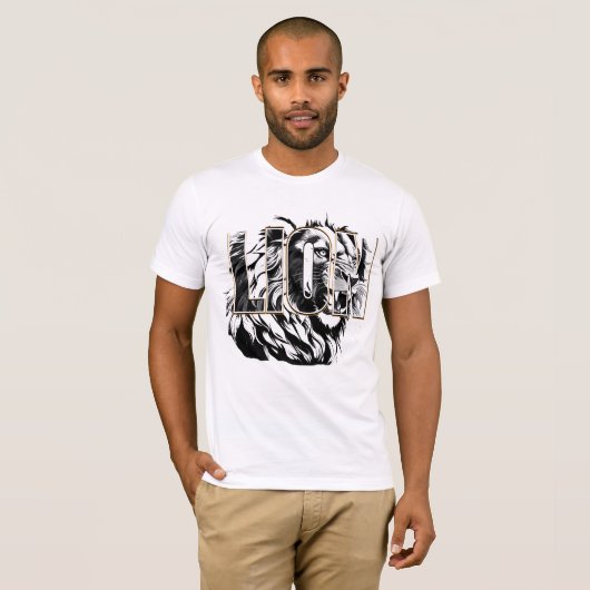 T-shirt FierceLion (Devant entier)