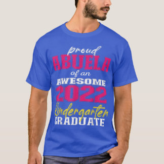 T-shirt Fière Abuela de maternelle Diplômée 2022 Graduat