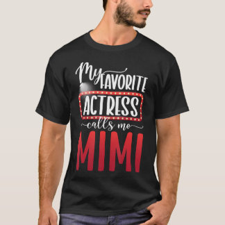 T-shirt Fière actrice de théâtre Mimi Théâtre Mimi Théâtre