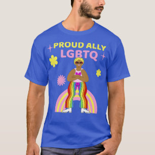 T-shirt Fière Ally LGBTQ Communauté Gay pride Lesbienne Bi