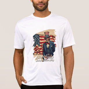 T-shirt Fière âme du 4 juillet