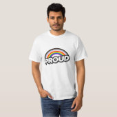 T-shirt Fière - Arc inclusif (Devant entier)