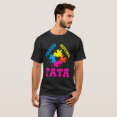 T-shirt Fière autisme Tata (Devant entier)
