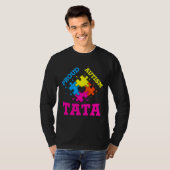 T-shirt Fière autisme Tata (Devant entier)