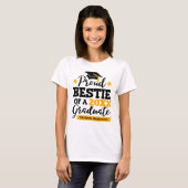 T-shirt Fière Bestie d'un meilleur ami diplômé 2023 (Devant entier)