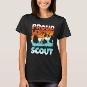 T-shirt Fière Chef Scoutisme Gear Cub Camping