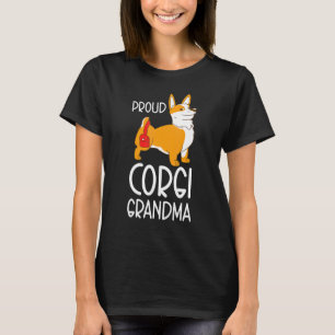 T-shirt Fière Corgi Grand-mère Pembroke Welsh Corgi Grand-