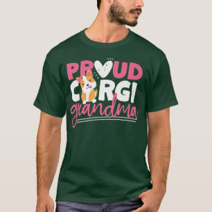 T-shirt Fière Corgi Grandma1123