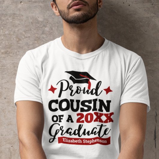 T-shirt Fière Cousin de 2023 jumelage de la famille des di