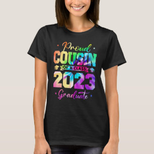 T-shirt Fière Cousin d'un 2023 Diplômé Senior 23 Famille T