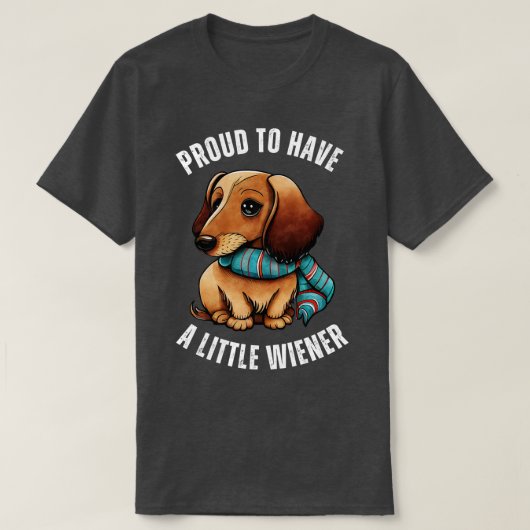 T-shirt fière d'avoir un peu d'évier 2 (Design devant)