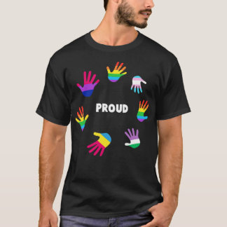T-shirt Fière de la Gay pride LGBT Tee de soutien LGBTQ
