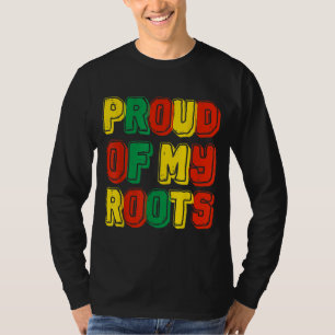 T-shirt Fière De Mes Racines