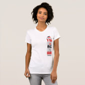 T-shirt Fière de mon héritage trinbagonien (Devant entier)