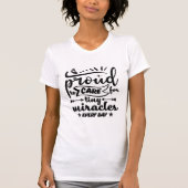 T-shirt Fière de prendre soin - Lactation (Devant)
