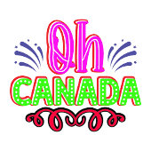 T-shirt Fière d'être canadienne