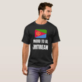 T-shirt Fière d'être érythréenne (Devant entier)