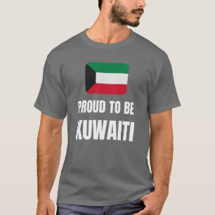 T-shirt Fière d'être koweïtienne