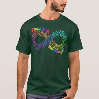 T-shirt Fière d'être l'acceptation du spectre des neurodiv
