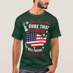 T-shirt Fière D'Être Un Patriote Américain