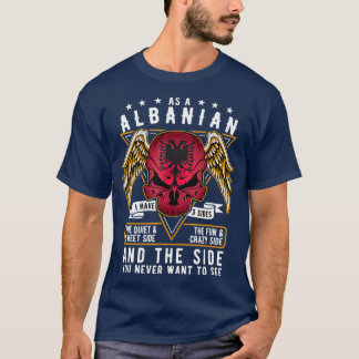 T-shirt Fière d'être un tee-shirt cadeau albanais
