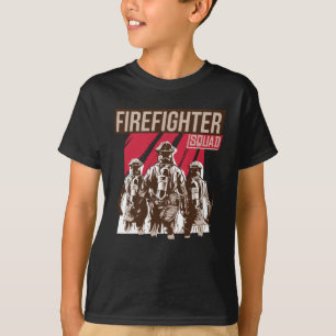 T-shirt Fière escouade de pompiers