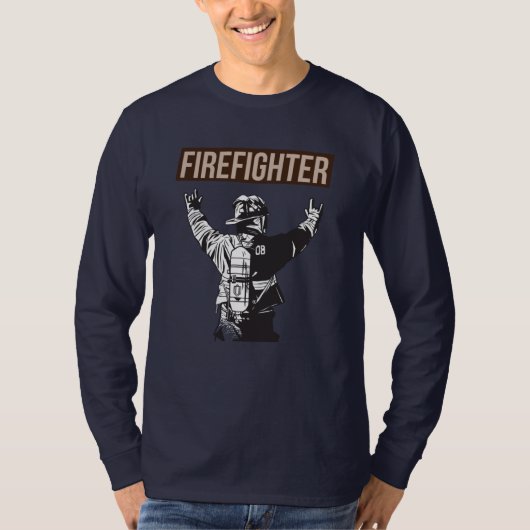 T-shirt Fière escouade de pompiers (Devant)