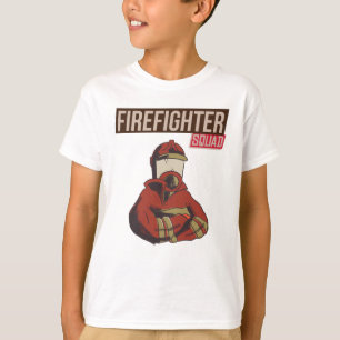 T-shirt Fière escouade de pompiers