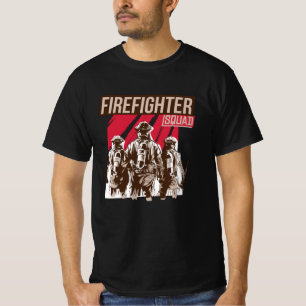 T-shirt Fière escouade de pompiers