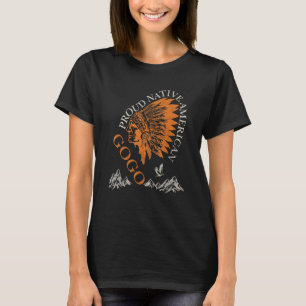 T-shirt Fière famille amérindienne et Gogo