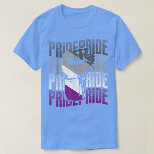 T-shirt Fière Fierté Aseual Pride Pointe Queer Pride Mois (Design devant)