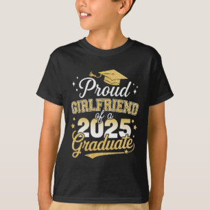 T-shirt Fière Fille Amie De Cl De 2025 Graduate Senior Gra