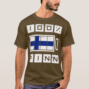 T-shirt Fière Finn cadeau Finlande