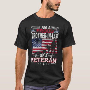 T-shirt Fière Frère En Droit Vétérinaire Rien N'A Peur