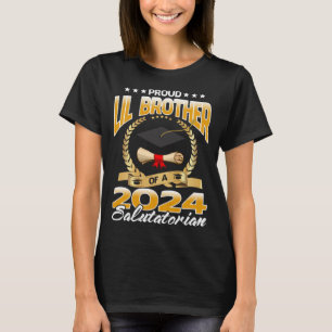 T-shirt Fière Frère Lil D'Un Salutatorien 2024