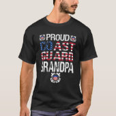 T-shirt Fière Garde côtière Grand-père Tee U.S. Coast Guar (Devant)