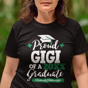 T-shirt Fière Gigi d'une famille de diplômés de 2023 corre