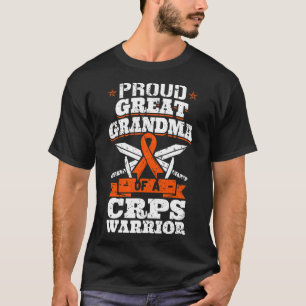 T-shirt Fière Grand Grand Grand-Mère D'Un Guerrier Des Crp