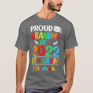 T-shirt Fière grand-mère de 2022 5E Graduate Graduatio