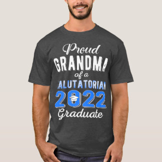 T-shirt Fière grand-mère de 2022 Classe salutatorienne 202