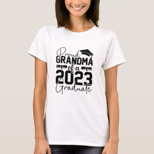 T-shirt Fière Grand-Mère Du Diplômé 2023
