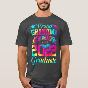T-shirt Fière grand-mère d'une classe de 2022 Graduate Tie